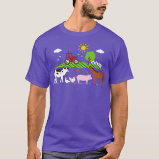 Farm Tractor Boskap T Shirt
