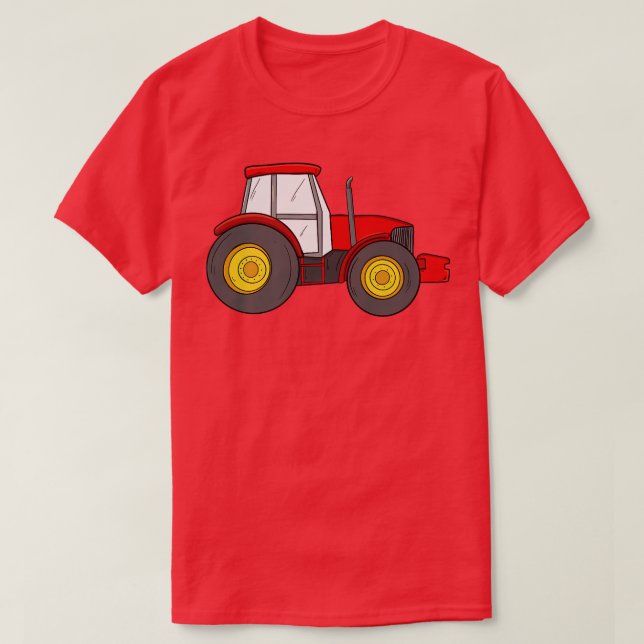Farm Tractor Farmer Funny Women Rider T Shirt (Design framsida)