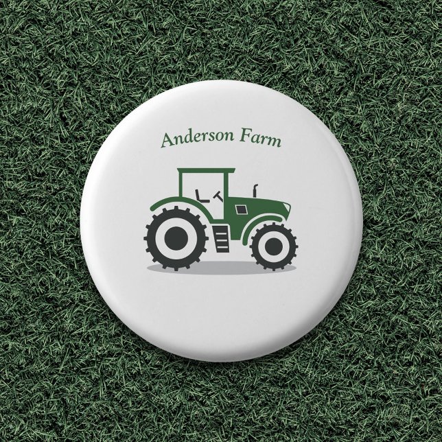 Farm Tractor Knapp (Farm Tractor Button)