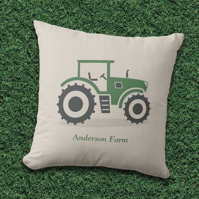 Farm Tractor Kudde (Farm Tractor Pillow)