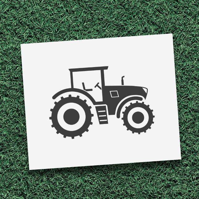 Farm Tractor Stämpel (Farm Tractor Rubber Stamp)