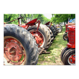 Farm Tractors Fototryck