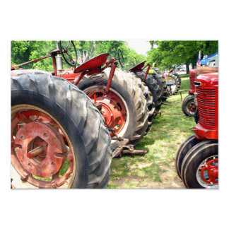Farm Tractors Fototryck
