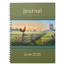 Farm Tupp Journal Anteckningsbok
