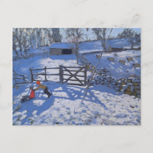 Farm vid Elton nära Rowsley 2008 Vykort (Framsida)