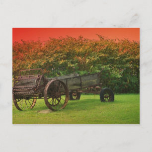 Farm Wagon Vykort