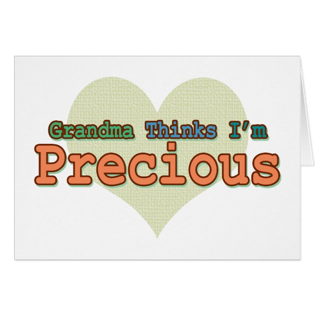 Farma Thinks jag är Precious Hälsningskort (Framsidan Horizontal)