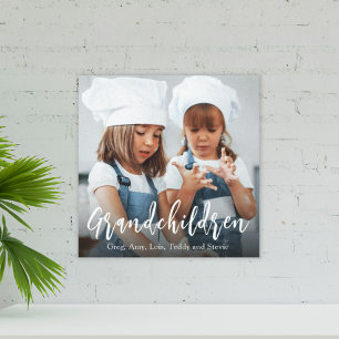 Farmacefalligrafi med enkla minimalistbarn canvastryck