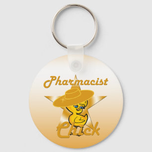 Farmaceut Chick #10 Nyckelring