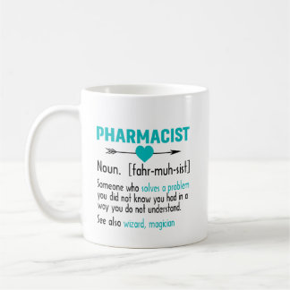 Farmaceut Definition Funny Pharmacy Student Kaffemugg
