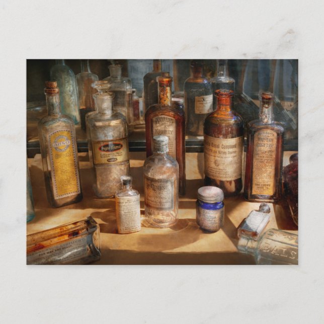 Farmaceut - Digestable Vykort (Framsida)