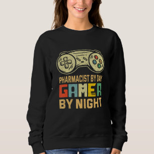 Farmaceut efter dagspelsspelare efter nattvideospe t shirt