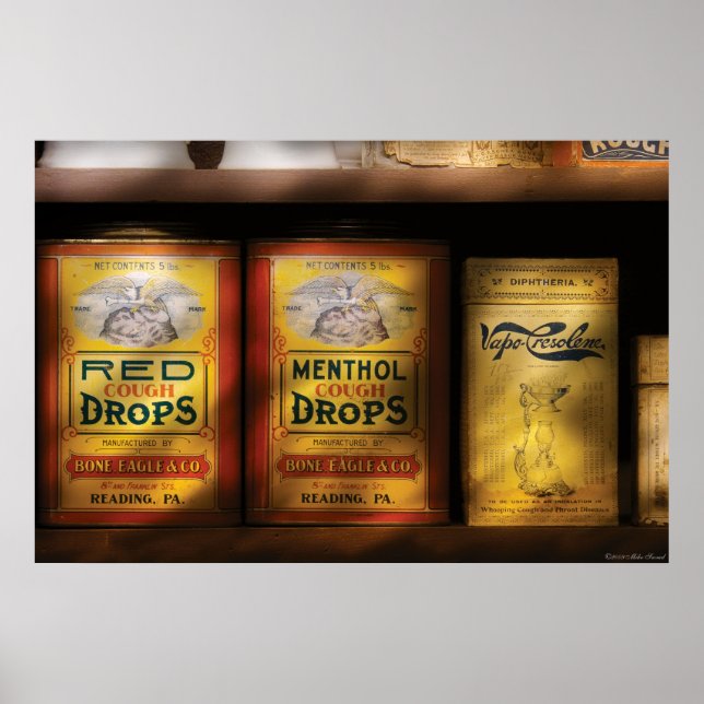 Farmaceut - Hoppdroppar Poster (Framsidan)