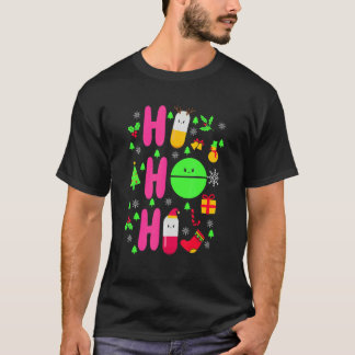 Farmaceut jul Ho Ho Ho Pharmacy Technician T Shirt