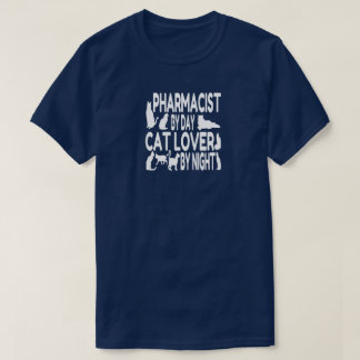 Farmaceut Kärlek Katt T Shirt