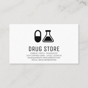 Farmaceut Medicin Visitkort