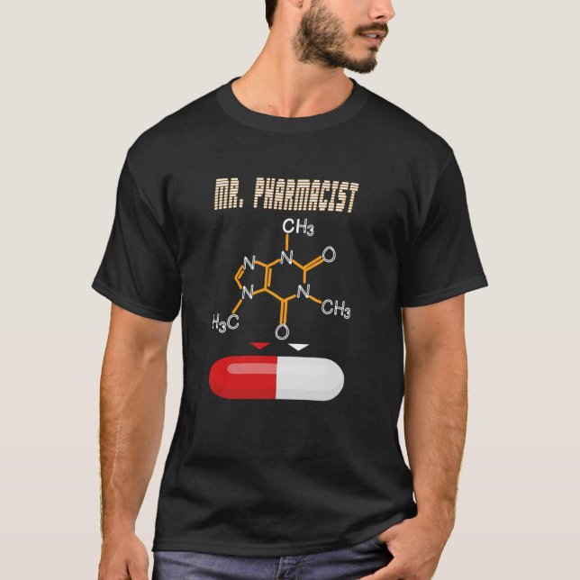 Farmaceut - Mr. T Shirt (Framsida)