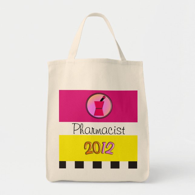 Farmaceut Tote Bag Tygkasse (Framsidan)