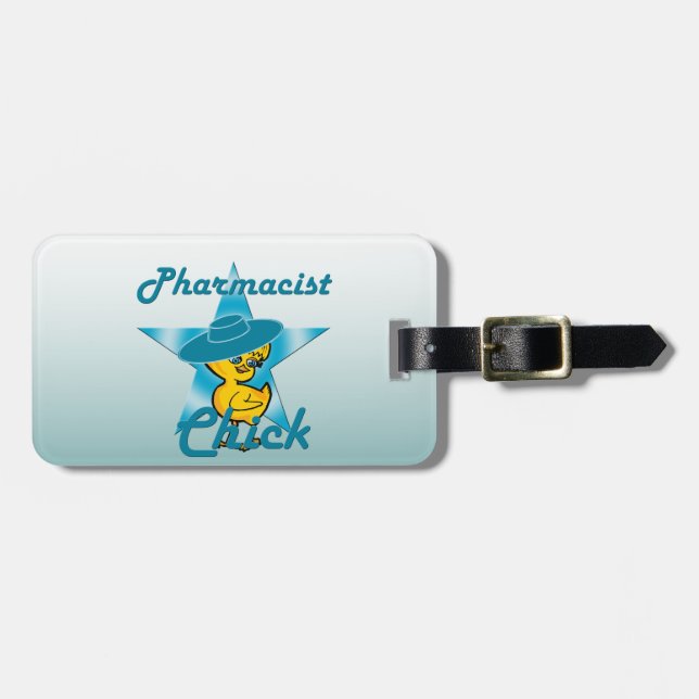 Farmaceutisk Chick #7 Bagagebricka (Horisontell Framsida)