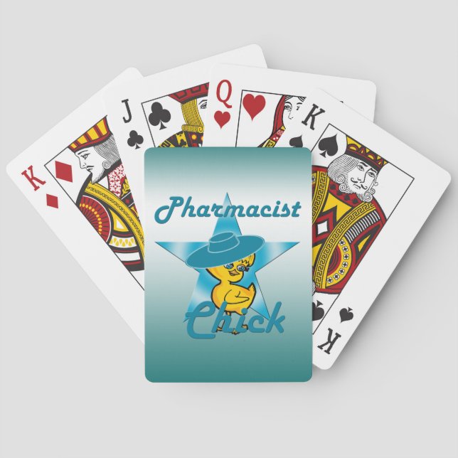 Farmaceutisk Chick #7 Kortlek (Baksidan)