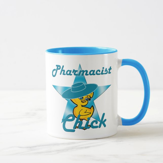 Farmaceutisk Chick #7 Mugg (Höger)