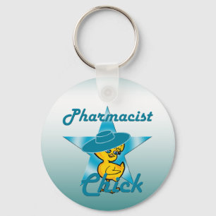Farmaceutisk Chick #7 Nyckelring