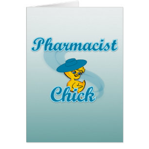 Farmaceutisk Chick nr 3 Hälsningskort