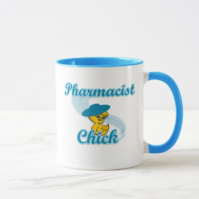 Farmaceutisk Chick nr 3 Mugg (Höger)