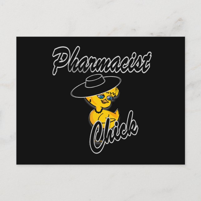 Farmaceutisk Chick nr 4 Vykort (Framsida)