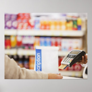 Farmaceutisk säkerhetsanordning för kunder poster