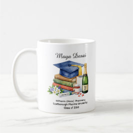 🎓Farmaci Examensfirande  Anpassat namn & examen Kaffemugg