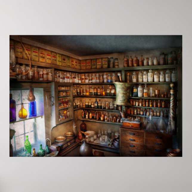 farmaci - medicinsk kemi poster (Framsidan)