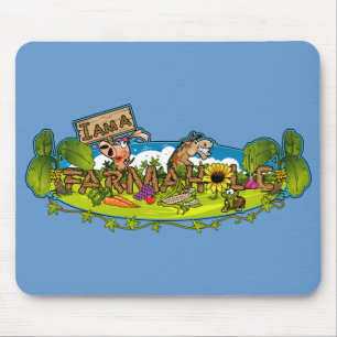 Farmaholic logotyp Mousepads Musmatta