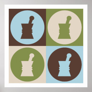 Farmakologi för popkonst poster