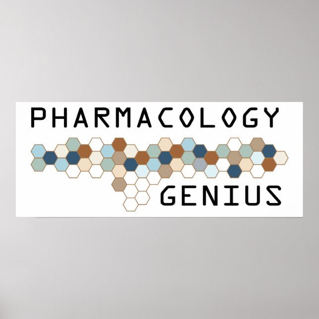 Farmakologi Genius Poster (Framsidan)