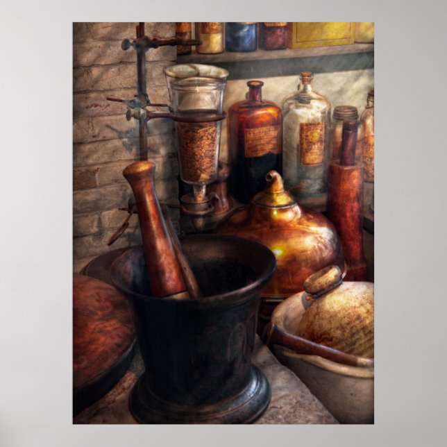 Farmakologi - Pestle - Farmakologi Poster (Framsidan)