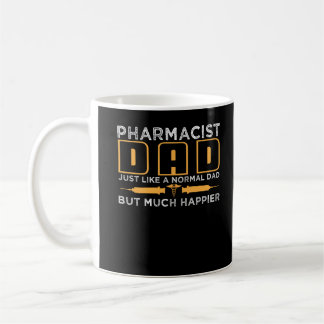 Farmakonist Pappa Joke Pun Druggist Chemist Far Kaffemugg