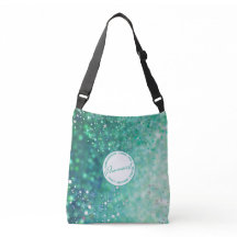 Farmakoterapeut Grönt Glitter Tote Bag