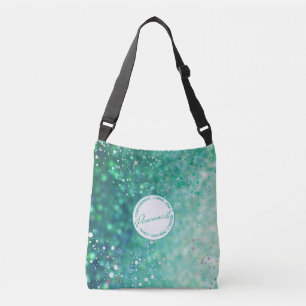 Farmakoterapeut Grönt Glitter Tote Bag Axelväska