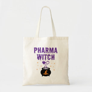 Farmakoterapeut Halloween Pharmacy Tech Pharma Wit Tygkasse