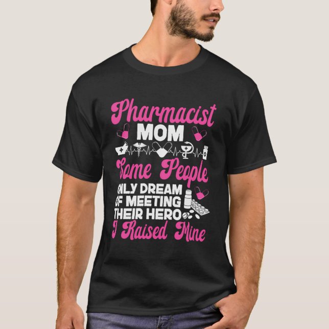 Farmakoterapeut Student Mamma Ph T Shirt (Framsida)