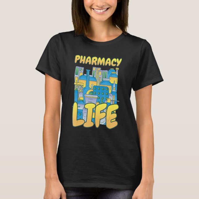 Farmakoterapeutisk farmaceut Tech T Shirt (Framsida)