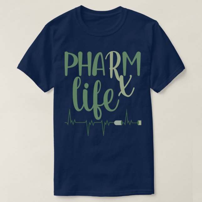 Farmakoterapeutisk grupp Livstid Rx Livstid T Shirt (Design framsida)