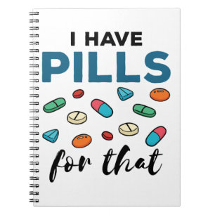 Farmakoterapeutisk medicin jag har Piller för det Anteckningsbok