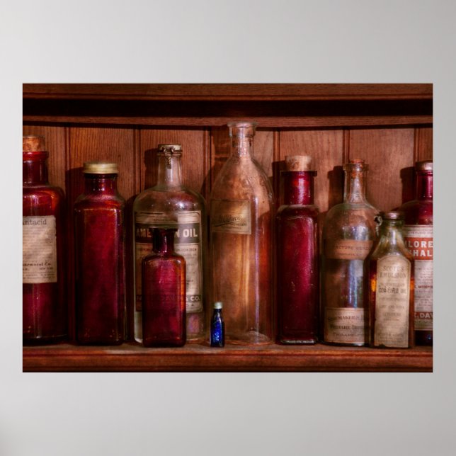 Farmakoterapi - Från Antacida till antiseptika Poster (Framsidan)