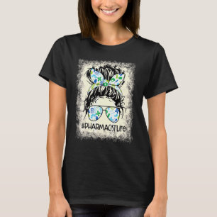 Farmaktikern Messy Bun Bleached Apprecision World T Shirt
