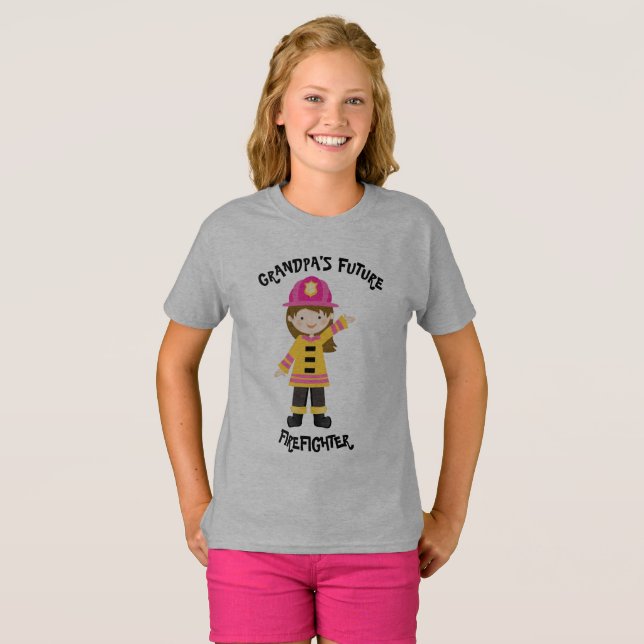 Farmas framtida brandman t shirt (Hel framsida)
