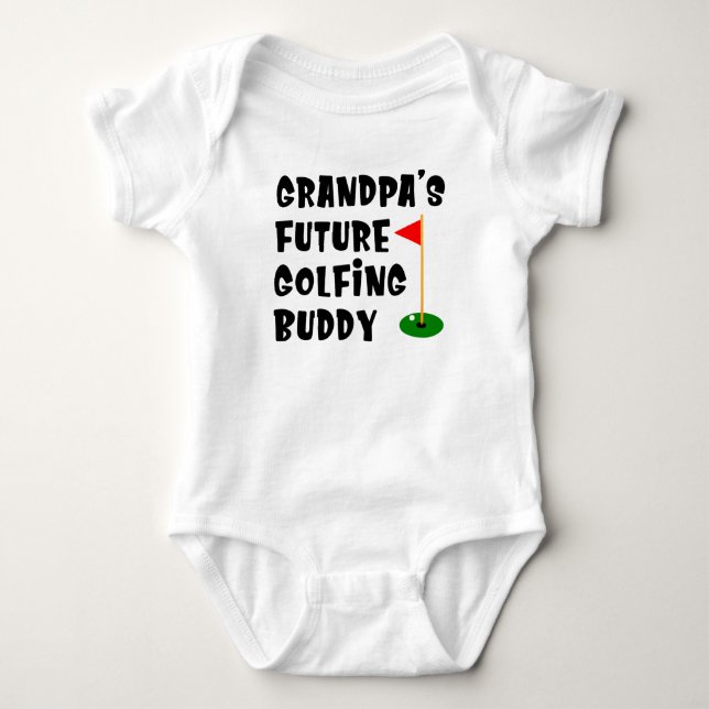 Farmas framtida Golfing Buddy T Shirt (Framsida)