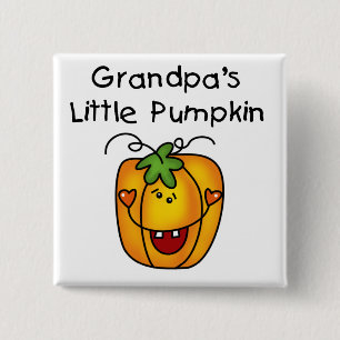 Farmas lilla Pumpkin Tshirts och presenter Knapp