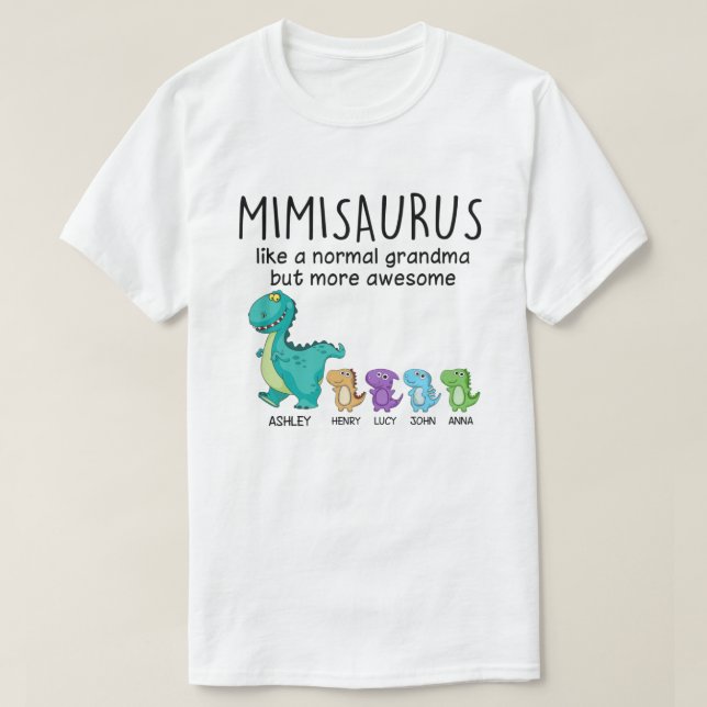 Farmasaurus och Kids Personlig Shirt T (Design framsida)